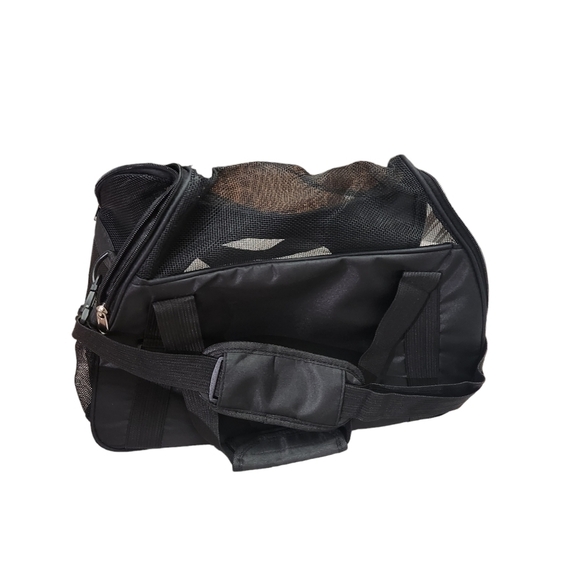 PORTABLE Foldable Cat/Dog Transport Bag Carrier Bag Mesh Breathable Travel Bag - Picture 4 of 9